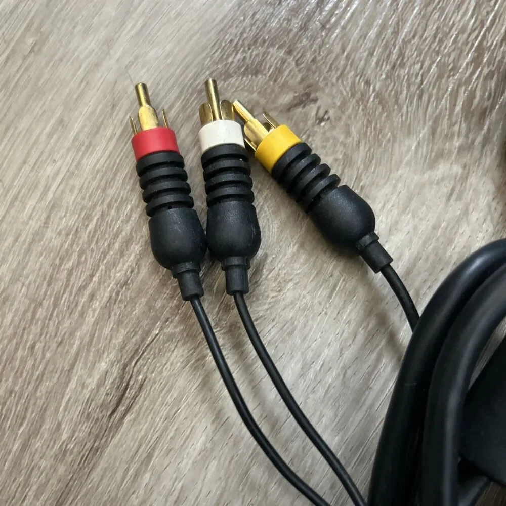 Original Xbox RCA AV Video Cable Lot of 5 Official Authentic OEM Cords Tested
